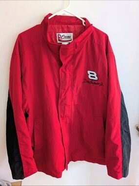 Chase Authentics Red Jacket with Black Sleeves - Racing Logo
